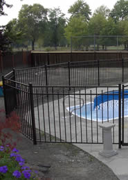 pool fence ideas