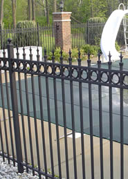 aluminum pool fence